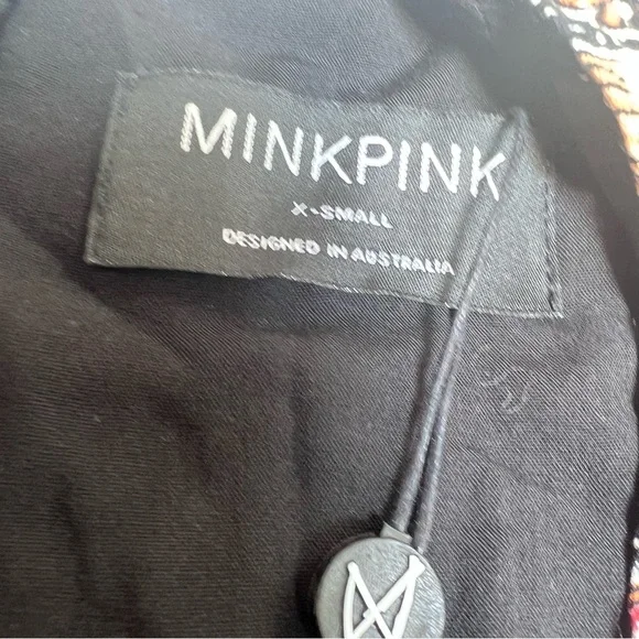 Revolve Brand Minkpink V Neck Mini Dress size XS - Picture 7 of 9